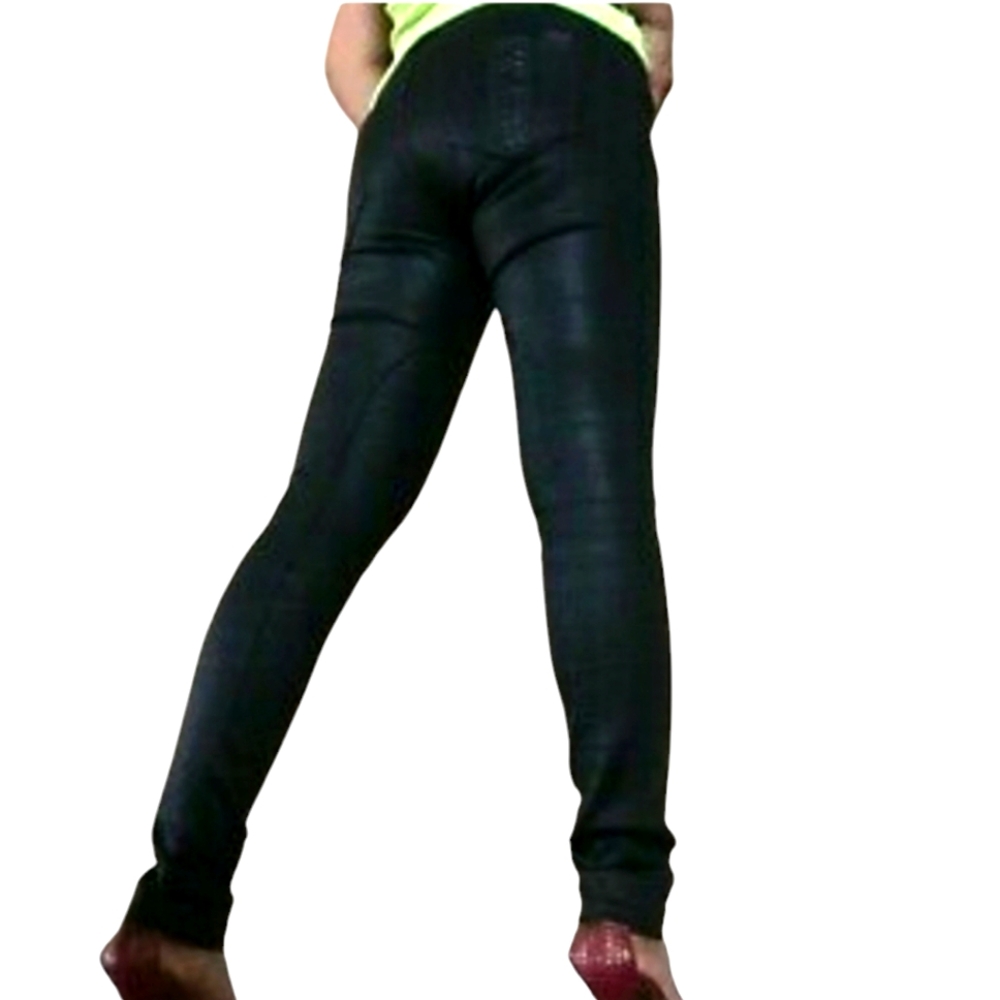 Burberry Brit Pinton Skinny Leg Black Pants. Women's Size: W31x29 1/2L.